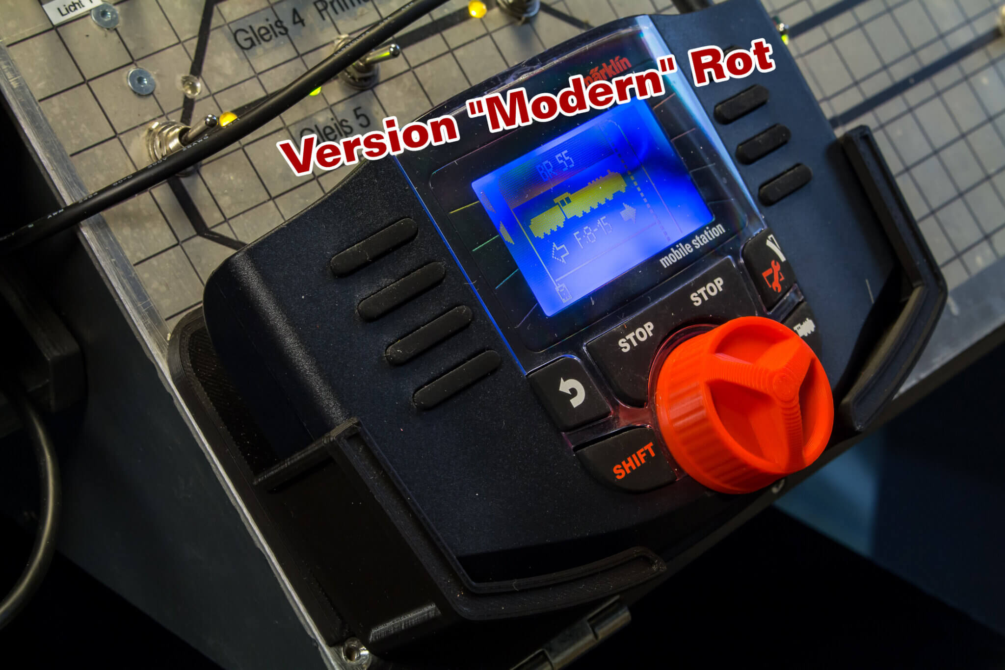 Supporto Märklin MS2 MS3 Märklin/Trix Mobile Station MS2/MS3 - Supporto Grigio Per Controllo Digitale Trenini H0 Controller Mfx Märklin - Foto 9