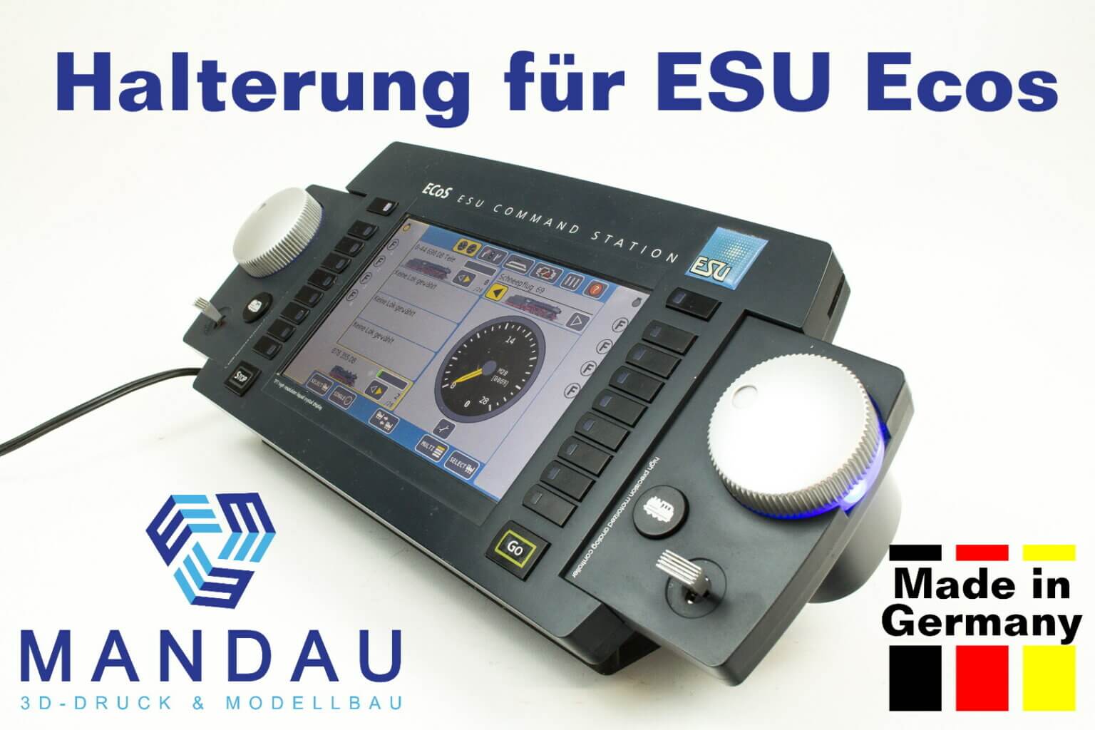 Bedienhilfe für Esu Ecos 1/2 50210/50200/50000 Halterung Mandau3D Bedienhilfe für Esu Ecos 1/2 50210/50200/50000 Halterung Mandau3D