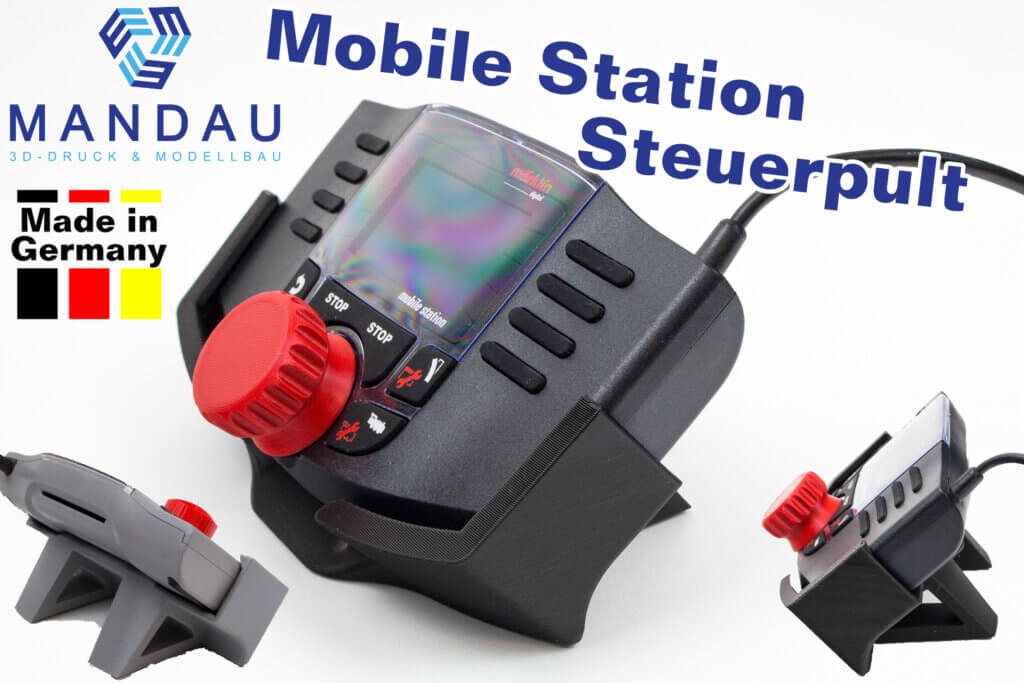 Supporto Märklin MS2 MS3 Märklin/Trix Mobile Station MS2/MS3 - Supporto Grigio Per Controllo Digitale Trenini H0 Controller Mfx Märklin - Foto 10