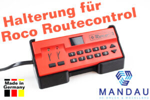 Halterung für Roco Route Control Digital 10772 Wandmontage Befestigung Steuerung