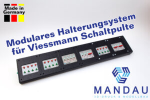 Halterung für Viessmann Schaltpulte - Stellpulte