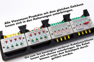 Halterung für Viessmann Schaltpulte - Stellpulte