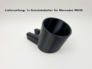 Cupholder Mercedes W639 - Vito / Viano für Ablagefach - Getränkehalter
