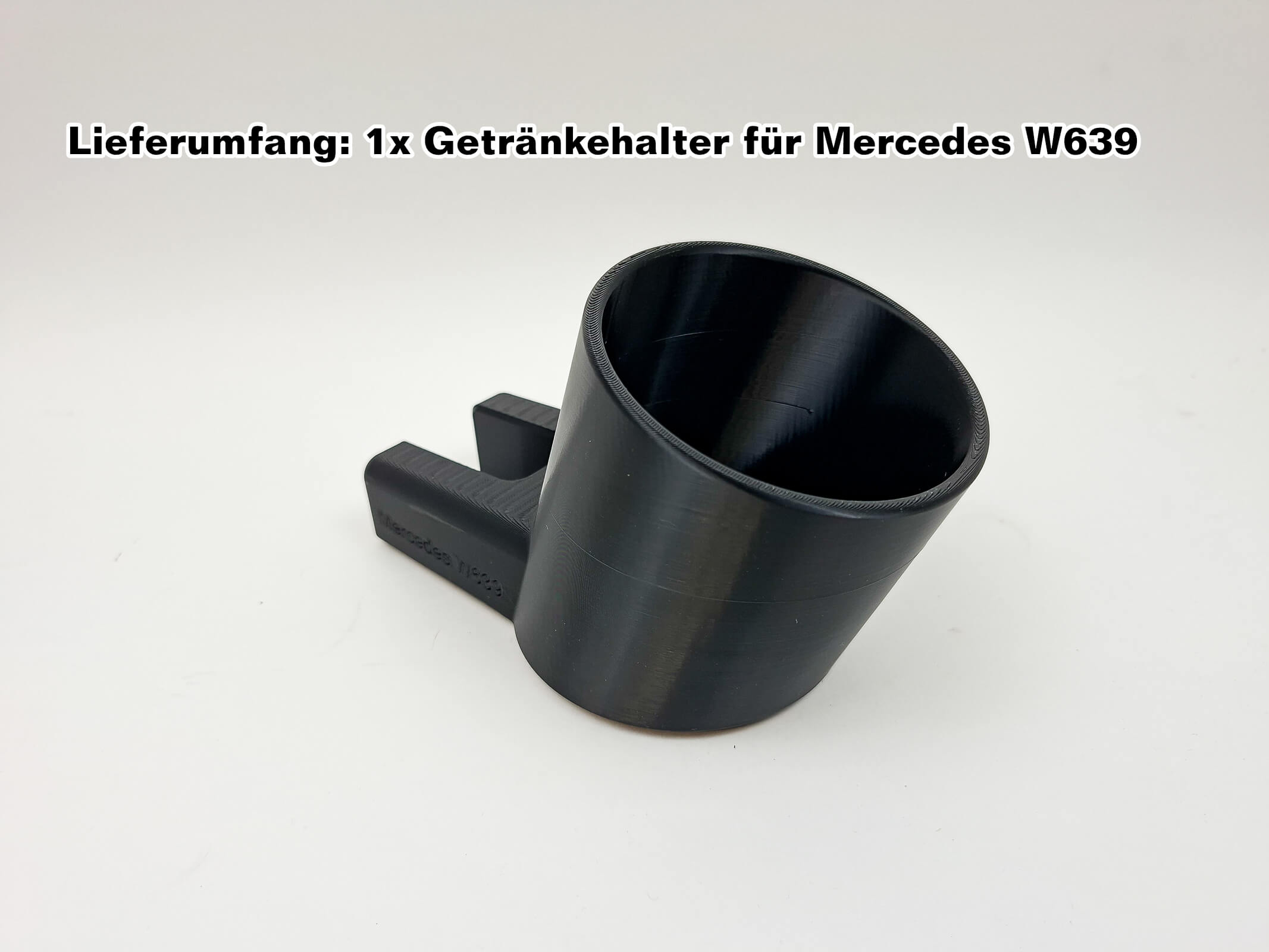 Cupholder Mercedes W639 - Vito / Viano für Ablagefach - Getränkehalter – Bild 2