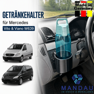 Cupholder Mercedes W639 - Vito / Viano für Ablagefach - Getränkehalter